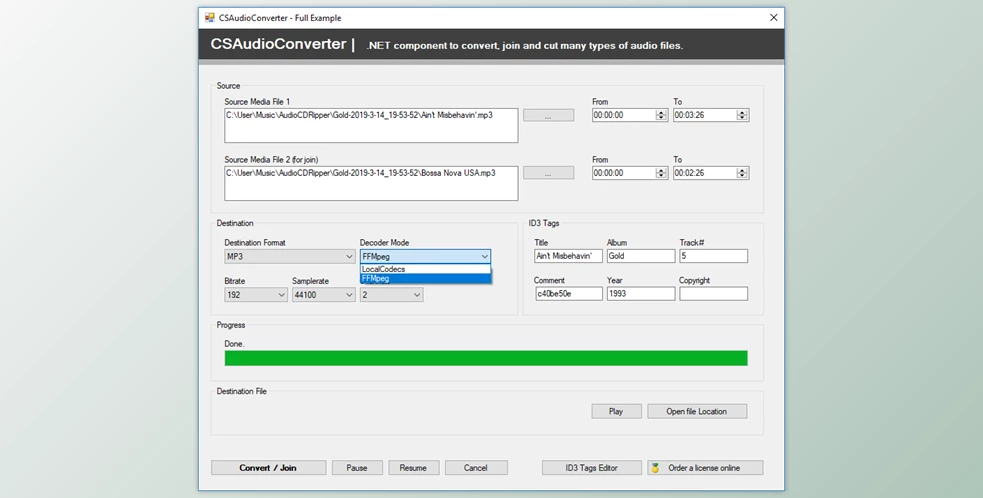 Microncode CSAudioConverter